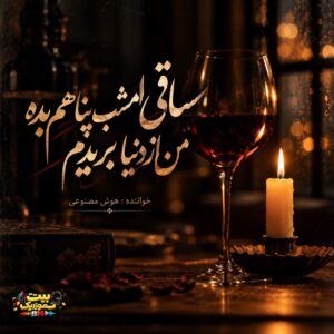  دانلود آهنگ ساقی امشب پناهم بده من از دنیا بریدم (هوش مصنوعی)
